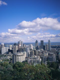 City Skyline, Montreal, Quebec. Canada, North America Photographie par Hans Peter Merten