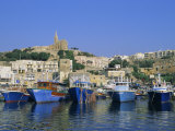 Mgarr Harbour, Gozo, Malta, Mediterranean, Europe Photographie par Hans Peter Merten