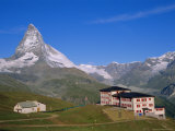 Riffelberg and Matterhorn, Valais, Switzerland, Europe Photographie par Hans Peter Merten