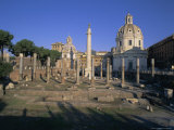 Foro Di Traiano (Trajan's Forum), Rome, Lazio, Italy, Europe Photographie par Hans Peter Merten