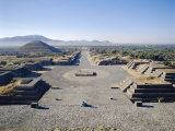 Pyramids of San Juan, Teotihuacan, Mexico Photographie par Adina Tovy