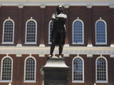 Portrait of Samuel Adams, Faneuil Hall, Boston, Massachusetts, USA Photographic Print by Amanda Hall