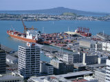 View Over Waterfront, Auckland, Central Auckland, North Island, New Zealand, Pacific Photographie par Adina Tovy