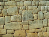 Typical Inca Wall, Machu Picchu, Peru, South America Photographie par Christopher Rennie