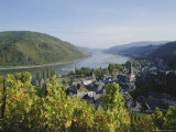 Bacharach, Rhine Valley, Germany, Europe Photographie par Hans Peter Merten