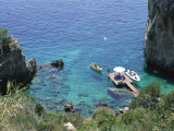 Paleokastritsa, Corfu, Ionian Islands, Greece, Europe Photographie par Hans Peter Merten