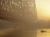 The Howrah Bridge Over the Hugli River, Calcutta, West Bengal, India Photographic Print by Duncan Maxwell