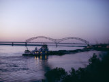 Mississippi River, Memphis, Tennessee, United States of America (U.S.A.), North America Photographie par Ursula Gahwiler