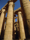 Great Hypostyle Hall, Temple of Karnac, Karnac, Egypt, North Africa Photographic Print by Julia Bayne