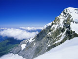 Monch (13449 Ft) Mountain, Bernese Oberland, Swiss Alps, Switzerland, Europe Photographie par Hans Peter Merten