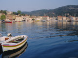 Gaios Harbour, Gaios, Paxos, Ionian Islands, Greece, Europe Fotografisk trykk av Julia Bayne Gaios Harbour, Gaios, Paxos, Ionian Islands, Greece, Europe Fotografisk trykk av Julia Bayne