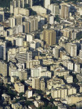 Aerial View of Skyscrapers in Centro (Downtown), Rio De Janeiro, Brazil, South America Photographie par Upperhall Ltd