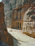 The Treasury, Nabatean Archaeological Site, Petra, Jordan, Middle East Photographic Print by Jj Travel Photography