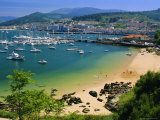 The Harbour at Bayona, Galicia, Spain, Europe Photographic Print by Duncan Maxwell
