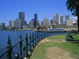 Sydney Cove and City Skyline, Sydney, New South Wales, Australia Photographie par Hans Peter Merten