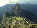 Machu Picchu, the Lost City of the Incas, Rediscovered in 1911, Peru, South America Photographie par Christopher Rennie