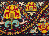Traditional Kirghiz Embroidery, Kyrgystan, Central Asia Photographic Print by Upperhall Ltd