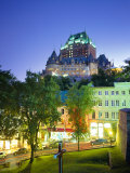 Chateau Frontenac, Quebec City, Quebec, Canada Photographic Print by Roy Rainford