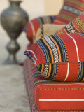 Arabic Cushions, Dubai, United Arab Emirates, Middle East Photographic Print by Amanda Hall