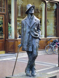 Statue of James Joyce, Dublin, County Dublin, Ireland, Eire Photographic Print by Roy Rainford