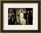 Lazarus Framed Giclee Print by Carl Bloch