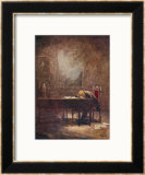 Frederic Chopin Polish Musician Composing His C Minor Etude 額入りジクレープリント - ノーマン・Price Frederic Chopin Polish Musician Composing His C Minor Etude 額入りジクレープリント - ノーマン・Price