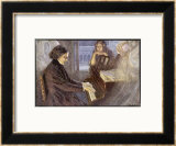Frederic Chopin Polish Musician Composing His Preludes 額入りジクレープリント - L.・Balestrieri Frederic Chopin Polish Musician Composing His Preludes 額入りジクレープリント - L.・Balestrieri