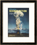 An Article in This Popular Magazine Questions Whether Nuclear Power is a Threat or Holds Promise Framed Giclee Print by Pattee 