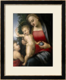 Madonna with Child and Young St. John, Conserved at the Galleria Estense in Modena 額入りジクレープリント - Tommaso Di Stefano・Lunetti Madonna with Child and Young St. John, Conserved at the Galleria Estense in Modena 額入りジクレープリント - Tommaso Di Stefano・Lunetti