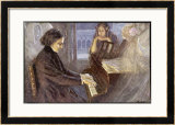 Frederic Chopin Polish Musician Composing His Preludes 額入りジクレープリント - L.・Balestrieri Frederic Chopin Polish Musician Composing His Preludes 額入りジクレープリント - L.・Balestrieri