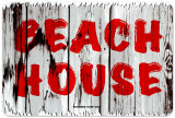 Beach House Blechschild