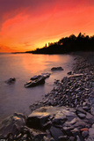 North Shore Sunset Posters by Nathan Lovas