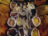 Spices for Sale, India, Asia Photographic Print by Liba Taylor