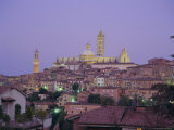City Skyline, Siena, Tuscany, Italy, Europe Photographic Print by Roy Rainford