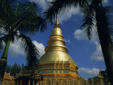 Buddhist Temple of Wat Haripoonchai, Lamphun, Thailand, Asia Photographic Print by Dominic Webster