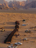 A Bedouin (Bedu) Camp, Wadi Rum, Jordan, Middle East Photographic Print by Fred Friberg