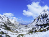 Nant Ffrancon Pass, Ogwen Valley, Snowdonia, Gwynned, Wales, UK, Europe Photographic Print by Raj Kamal