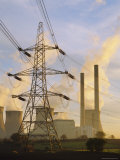 Ferrybridge Power Station, North Yorkshire, UK Lámina fotográfica por Roy Rainford
