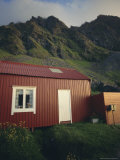 Summer Retreat, Taken at 2 A.M., Lofoten Islands, Nordland, Arctic Norway, Scandinavia, Europe Photographic Print by Dominic Webster