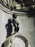 Manneken Pis Statue, Brussels, Belgium Photographic Print by Nigel Francis