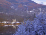 Loch Achray in Winter, the Trossachs, Central Region, Scotland, UK, Europe Photographie par Kathy Collins