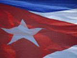 National Flag, Cuba, West Indies, Central America Photographic Print by Dominic Webster