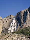 Waterfall Cascades Over Rock Wall at Upper Falls in the Yosemite National Park, California, USA Photographic Print by Roy Rainford Waterfall Cascades Over Rock Wall at Upper Falls in the Yosemite National Park, California, USA Photographic Print by Roy Rainford
