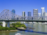 The Storey Bridge and City Skyline, Brisbane, Queensland, Australia Photographic Print by Mark Mawson
