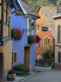 Traditional Architecture of Neidermorschwir, Alsace, France Photographic Print by John Miller