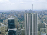 Aerial View of Johannesburg City Centre Photographie par Fraser Hall