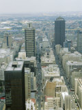Aerial View of Johannesburg City Centre Photographie par Fraser Hall