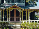 Cottage City, 19th C. Cottages, Oak Bluffs, Martha's Vineyard, Massachusetts USA Photographie par Fraser Hall