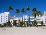 Ocean Drive, South Beach, Miami Beach, Florida, USA Photographie par Fraser Hall