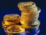 UK Pound Coins Photographie par Fraser Hall